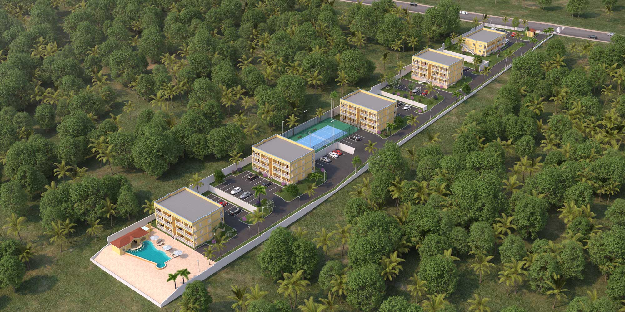 Gallery University Gardens St Kitts approved citizenship by